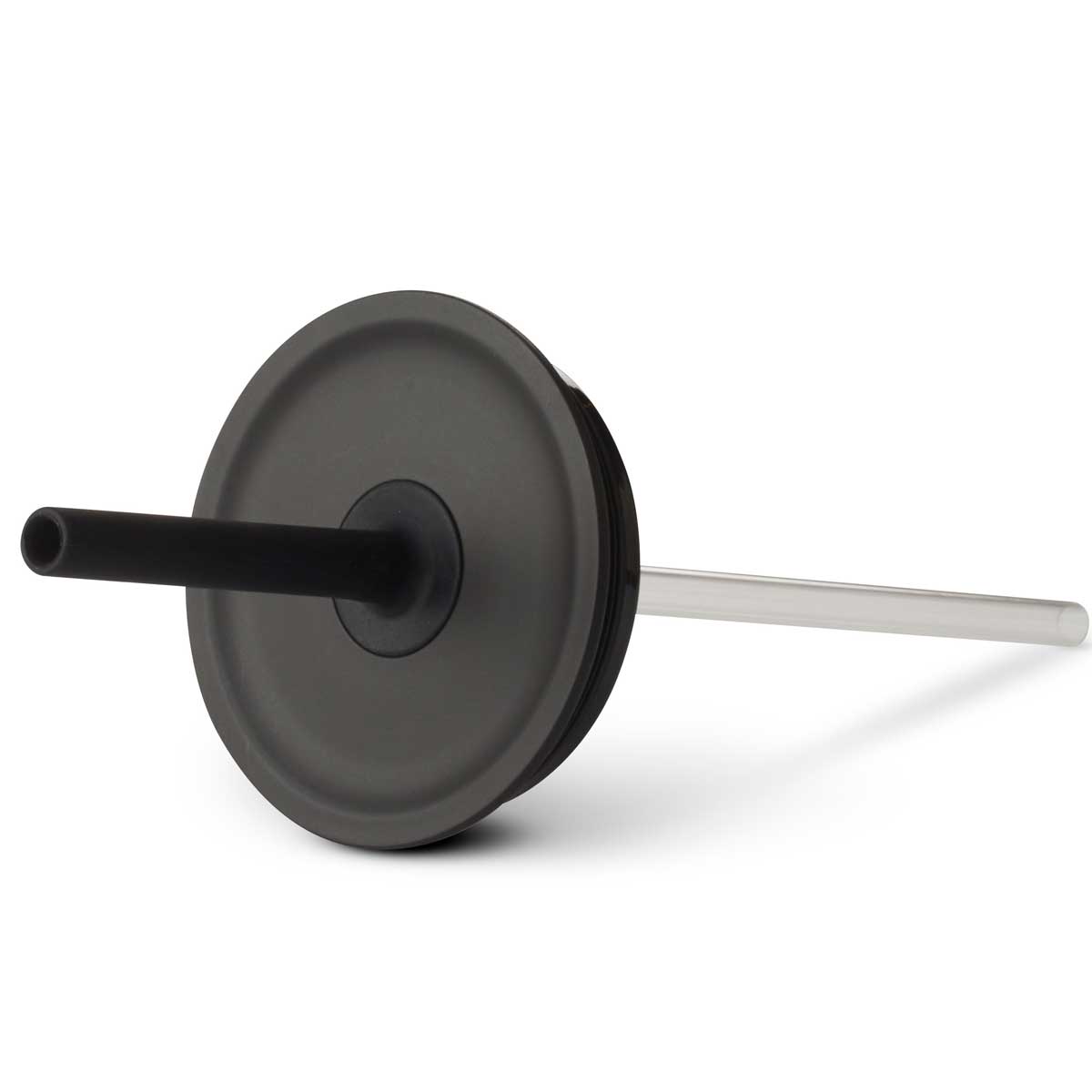 Hydro Flask PressIn Straw Lid in Black